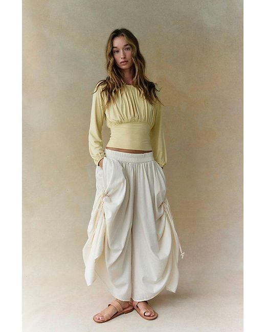 free-est Green Daphne Top By
