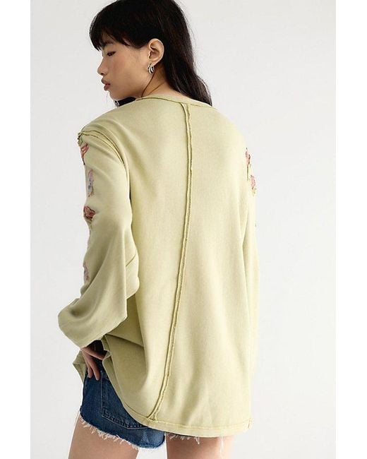 Free People Natural Vines Long Sleeve