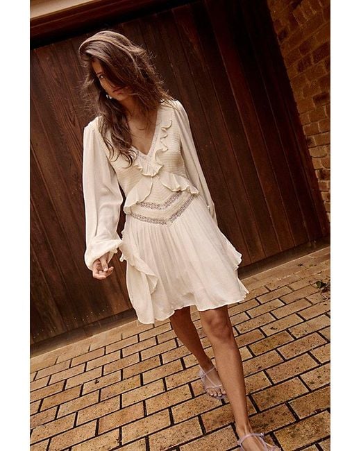 free-est Brown Marsai Mini Dress By