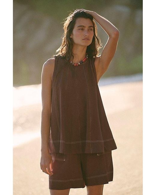 free-est Blue Strada Co-ord Set