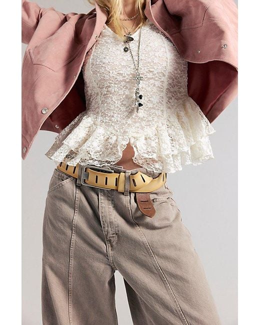 Free People Brown Jona Belt