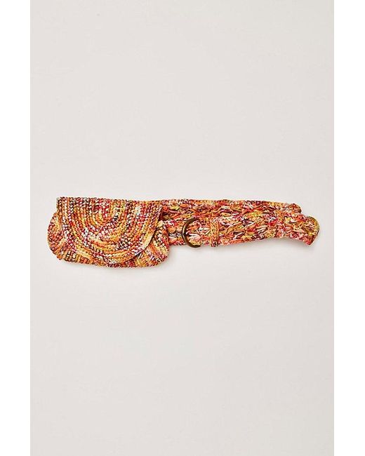 Free People Multicolor Tutti Frutti Pocket Belt