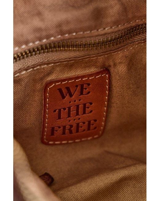 Free People Brown We The Free Addison Shoulder Bag