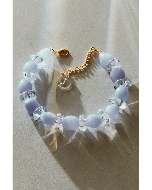Levens Jewels Blue Levens X Free People Anklet By