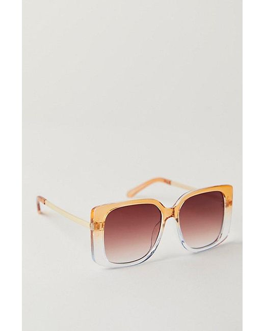 Free People Multicolor Double Dipper Sunnies