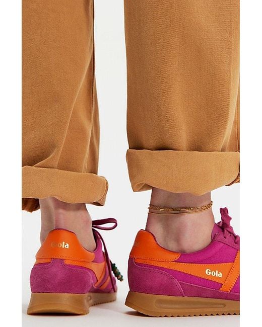 Gola Pink Tornado Trainers Shoe