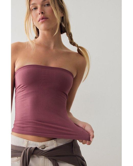 Intimately By Free People Purple The Carrie Tube Top By