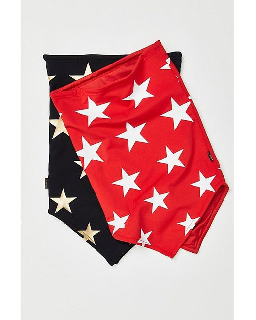 Goldbergh Red Ontario Neckwear At Free People In Flame