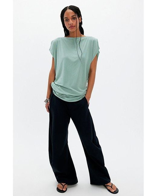 Free People Green Pearson Tee