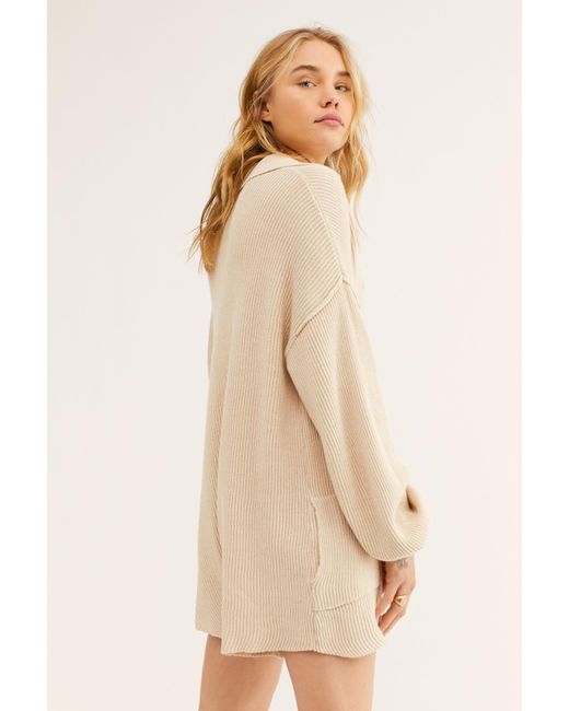 Free People Picnic Romper By Fp Beach in Natural | Lyst