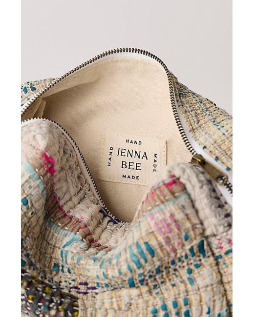 Free People Gray Jenna Bee Pouch