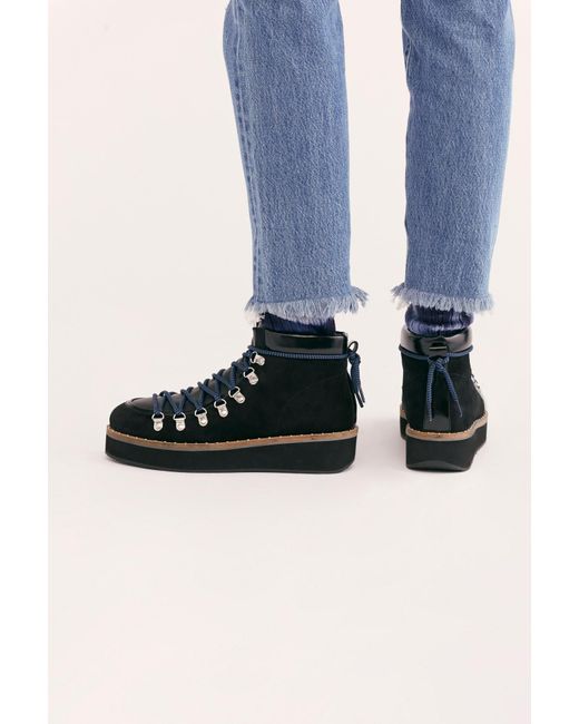 Free People Black Durango Hiker Boot By Fp Collection