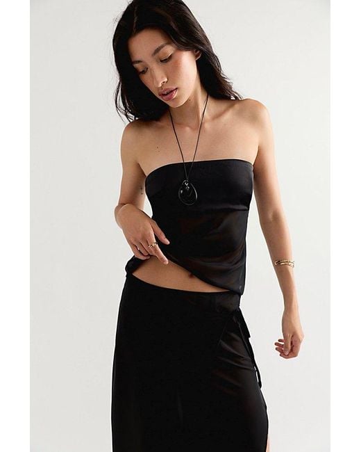 Ownley Black Ricky Maxi Skirt Set