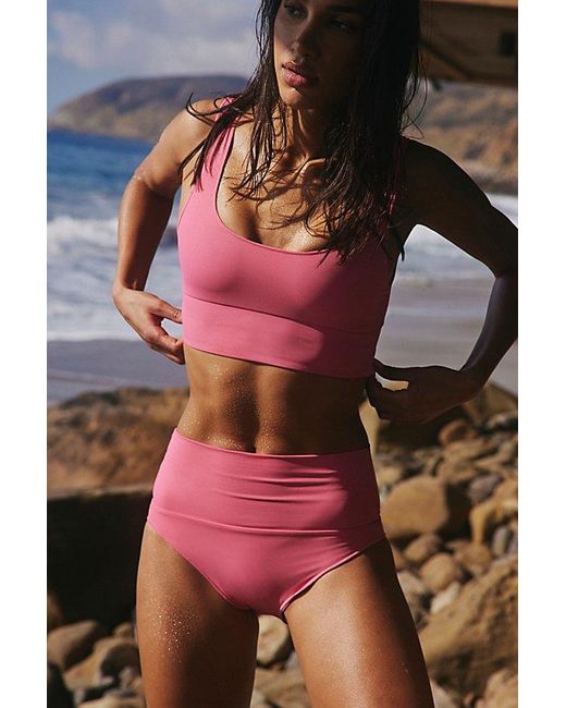 It's Now Cool Multicolor The Contour High-waist Surf Bottoms