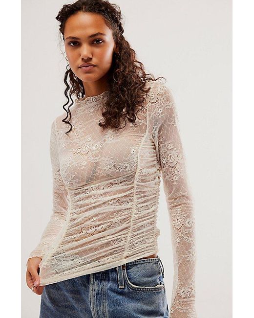 Intimately By Free People Natural French Kiss Layering Top