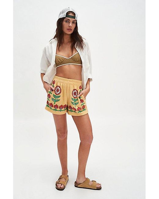 Bali Multicolor Electric Love Terry Shorts