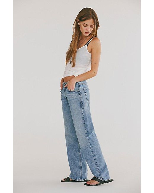 Citizens of Humanity Blue Lindz Low-Rise Jeans
