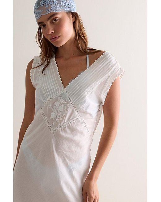 Intimately By Free People White Me And You Midi Slip Dress By