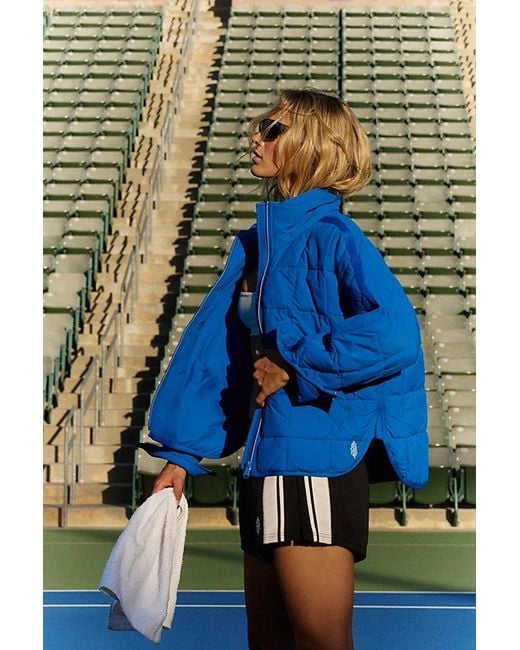 Fp Movement Blue Pippa Packable Puffer Jacket