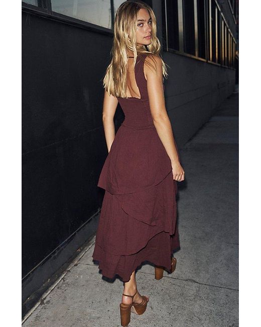 free-est Multicolor In My Dreams Midi Dress By