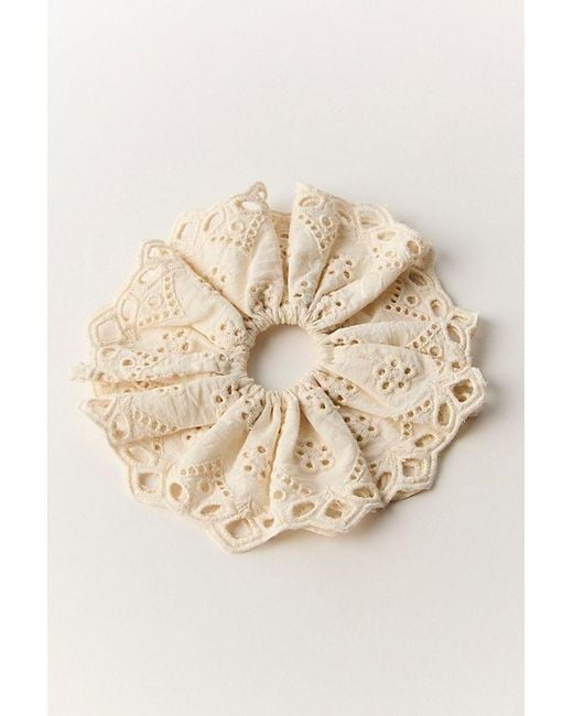Free People Brown Rosalie Scrunchie