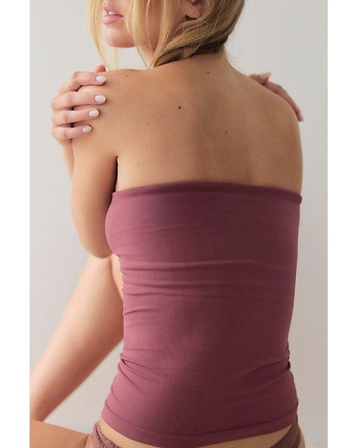 Intimately By Free People Purple The Carrie Tube Top By