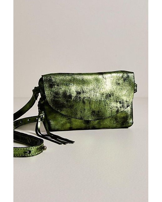 Free People Green We The Free Rider Pyrite Crossbody