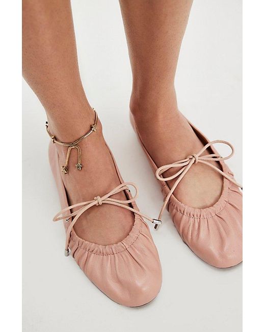 Seychelles Pink Oh Darling Ballet Flats By