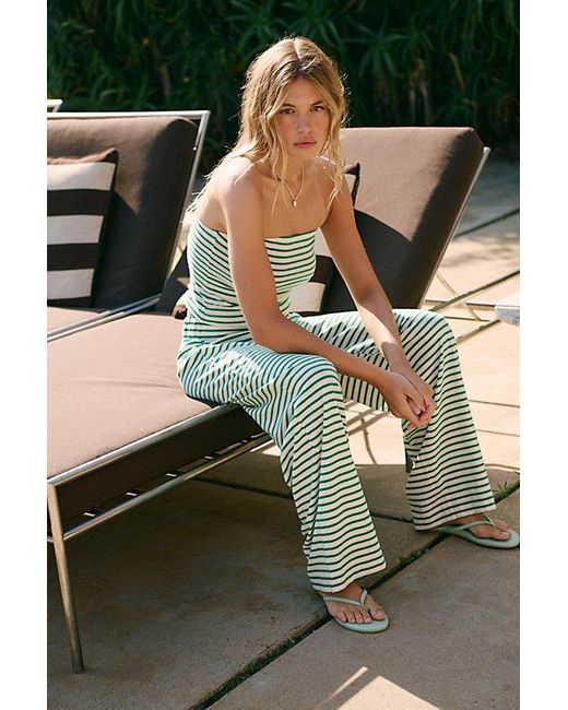 free-est Green Sailor Tube Co-ord
