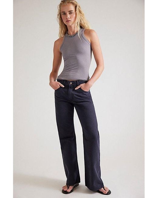 Levi's Blue Loose Boot Jeans
