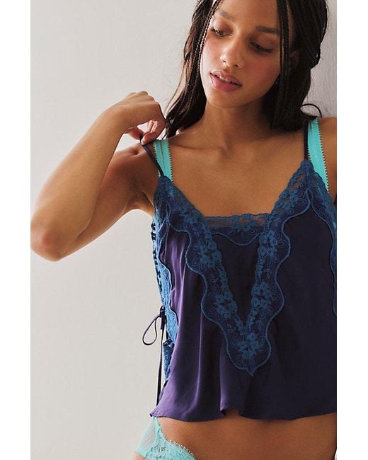 Intimately By Free People Blue Someone Like You Cami By