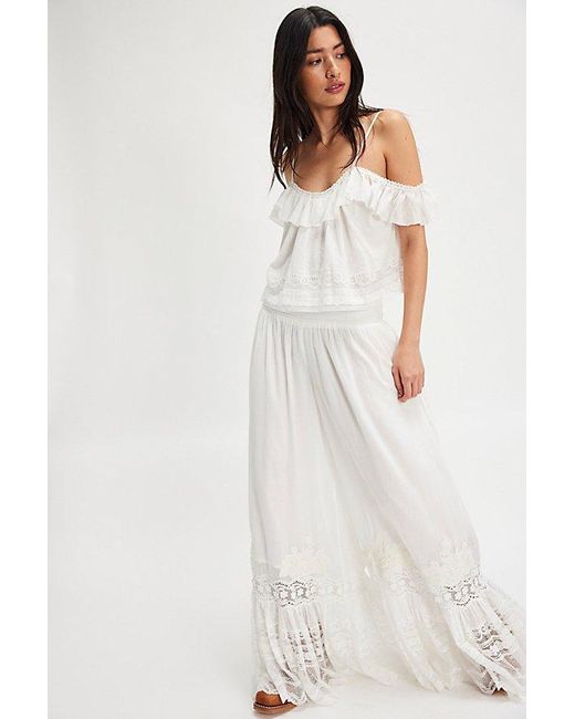 Free People Brown Field Of Roses Set