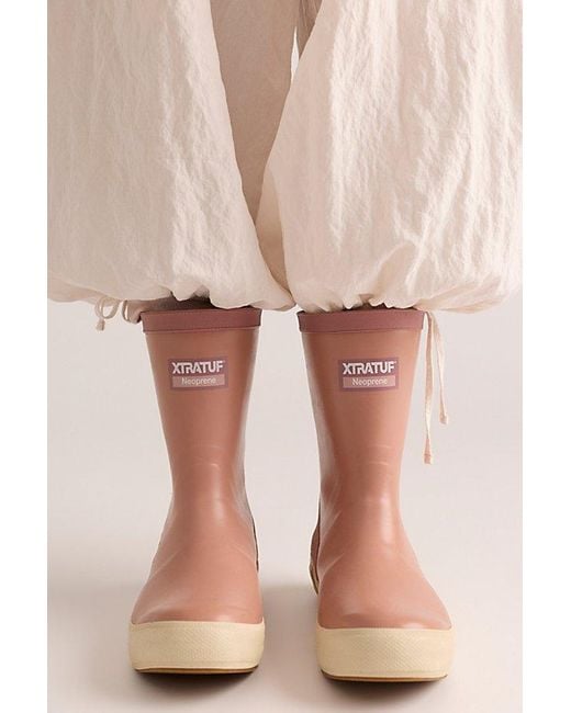 XtraTuf Pink 9" Legacy Boots Shoe