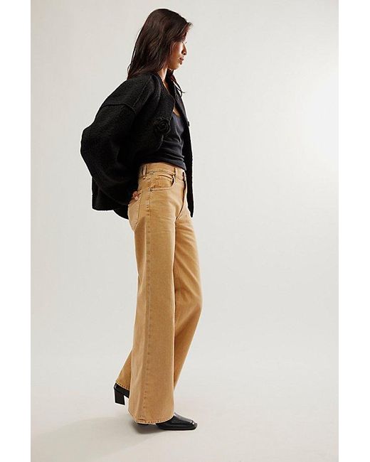 Citizens of Humanity Multicolor Loli Mid-Rise Wide-Leg Jeans