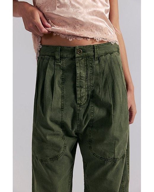 Free People Multicolor Clover Dropped Harem Trousers