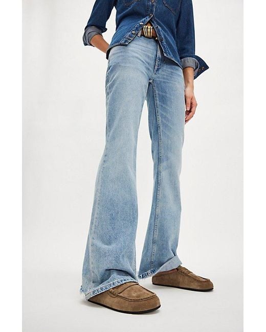 Jeffrey Campbell Blue Margarida Loafer Mules By