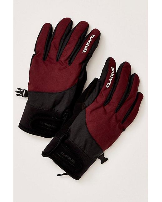 Dakine Red Electra Shock Gloves