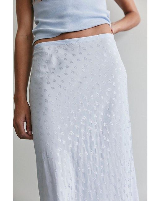 Free People Multicolor Bonita Solid Maxi Skirt