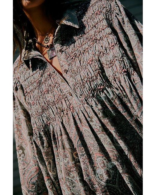 knee length dresses for ladies Magdalene Corduroy Button Down Mini Dress | Chocolate | Womens main image 1