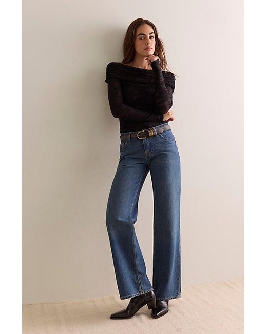 Intimately By Free People Black Night Shift Bodysuit By