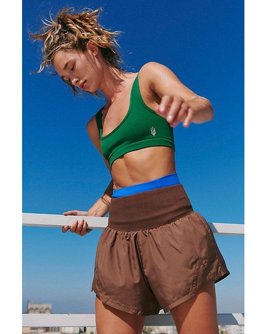 Fp Movement Blue Carpe Diem Shorts