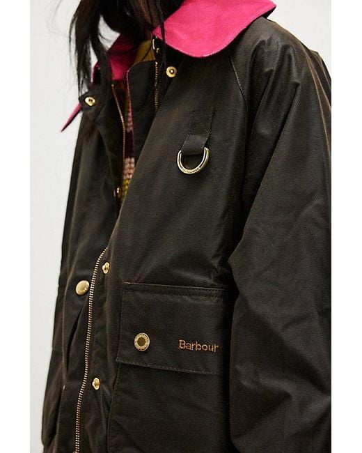 Barbour Gray Icons Wax Jacket