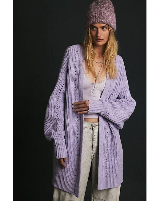 Free People Black Nightingale Cardi