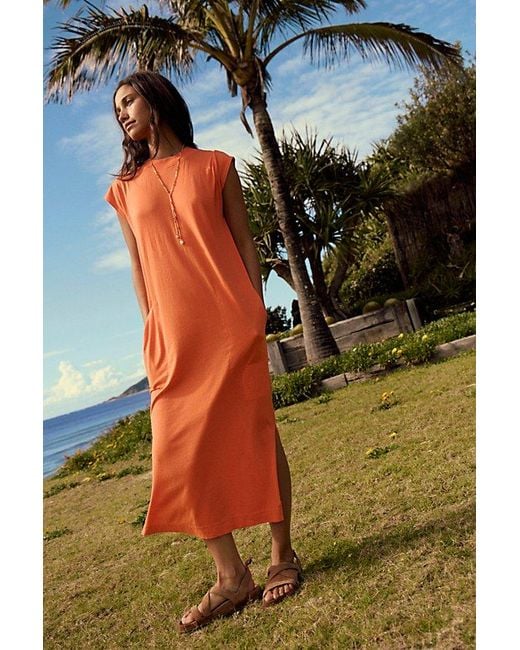 free-est Multicolor All Day Long Midi Dress By
