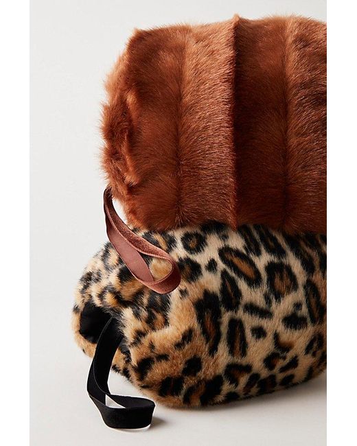 Anna Sui Brown Leopard Muff