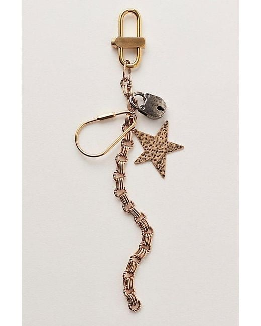 Free People Green Charmed Strand Bag Charm