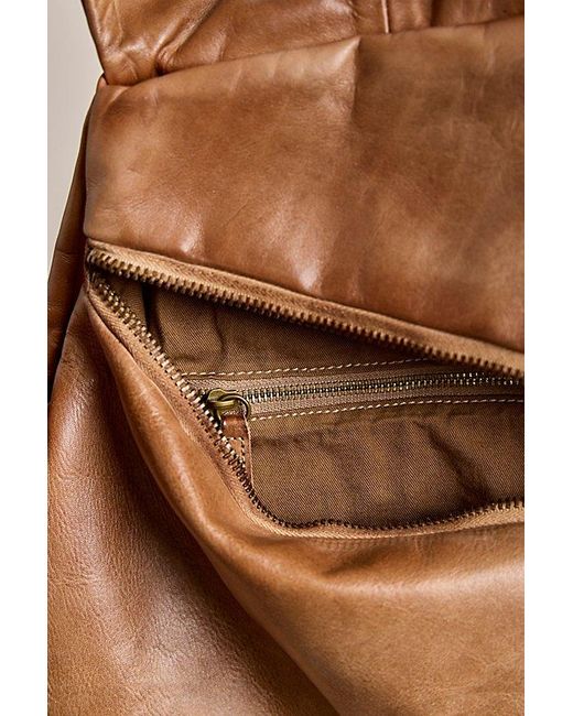 Free People Brown Bronko Backpack