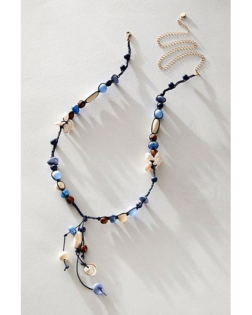 Free People Blue Moana Belly Chain