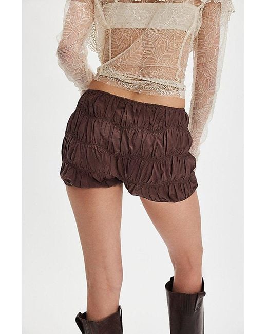 Free People Brown Sweet On You Bloomers