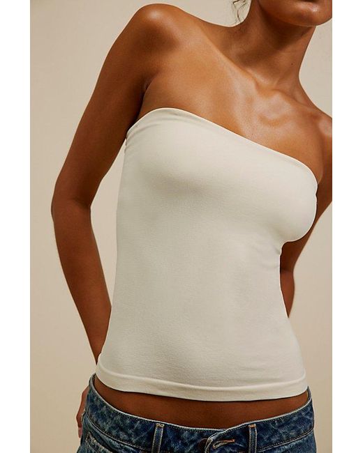 Intimately By Free People Blue The Carrie Tube Top